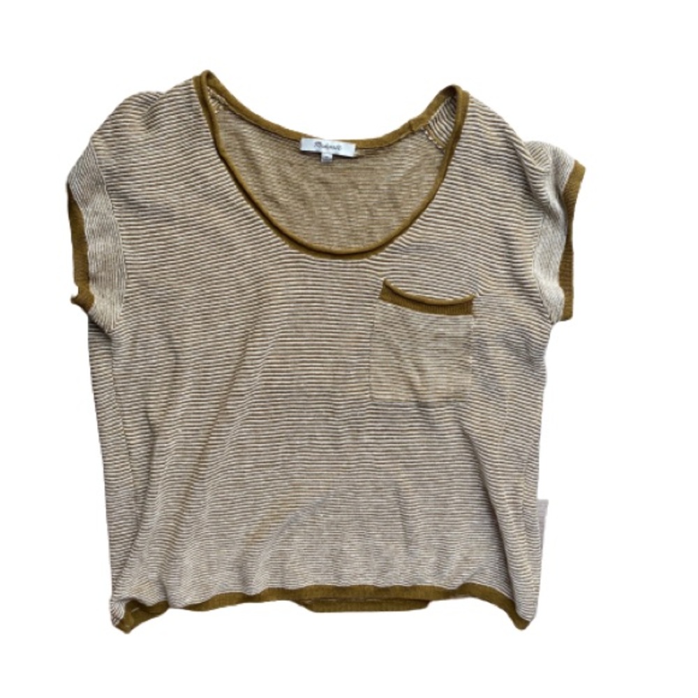 Madewell Watermoor Short-sleeve Sweater in stripe - Picture 4 of 6